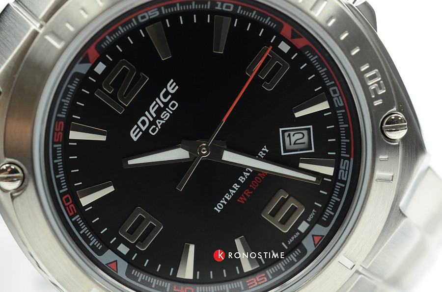 Часы Casio Edifice EF-126D-1A — кварцевые, металл сталь