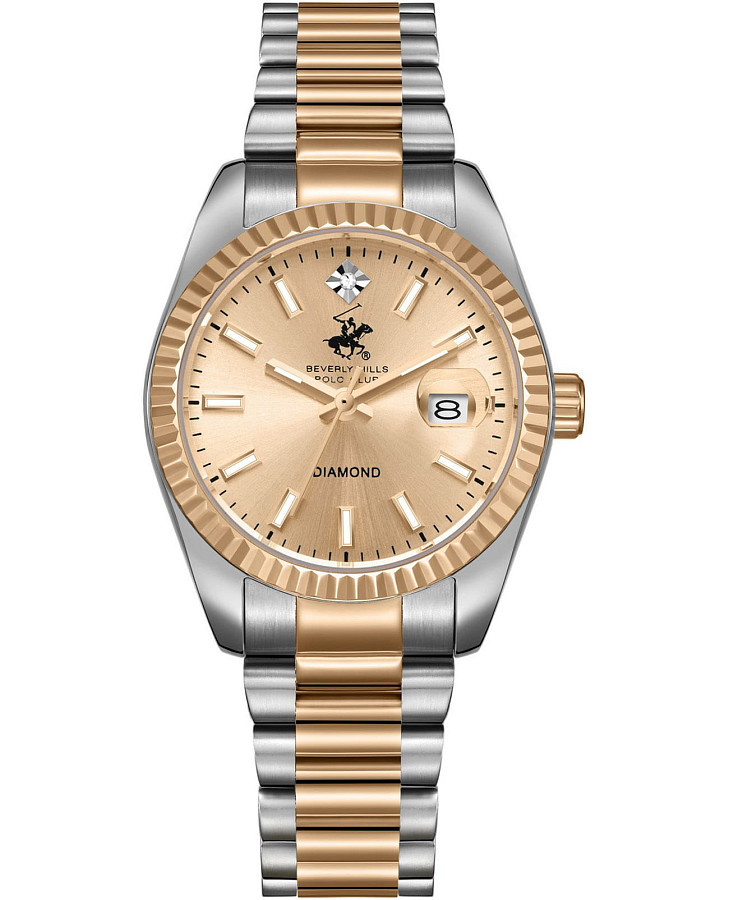 Часы Beverly Hills Polo Club BP3650X.510 — женские, золотистый
