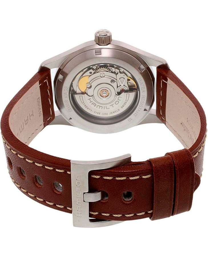 Часы Hamilton Khaki Field Auto H70455533 — мужские, механические