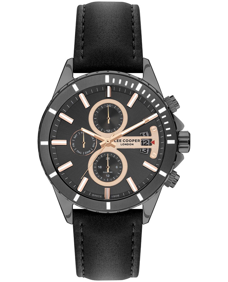 Часы Lee Cooper LC07530.066 — мужские, черный
