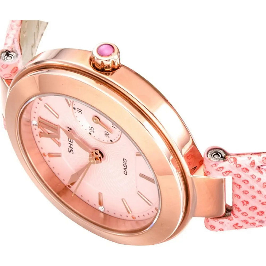 Часы Casio Sheen SHE-3051PGL-4A — сталь металл, Япония