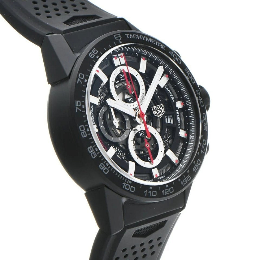 Часы TAG Heuer Carrera CAR2090.FT6088 — каучук, мужские