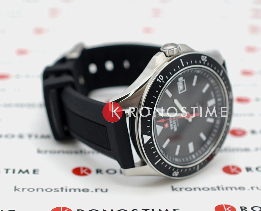 Часы Swiss Military by Chrono SM34082.07 — мужские, каучук