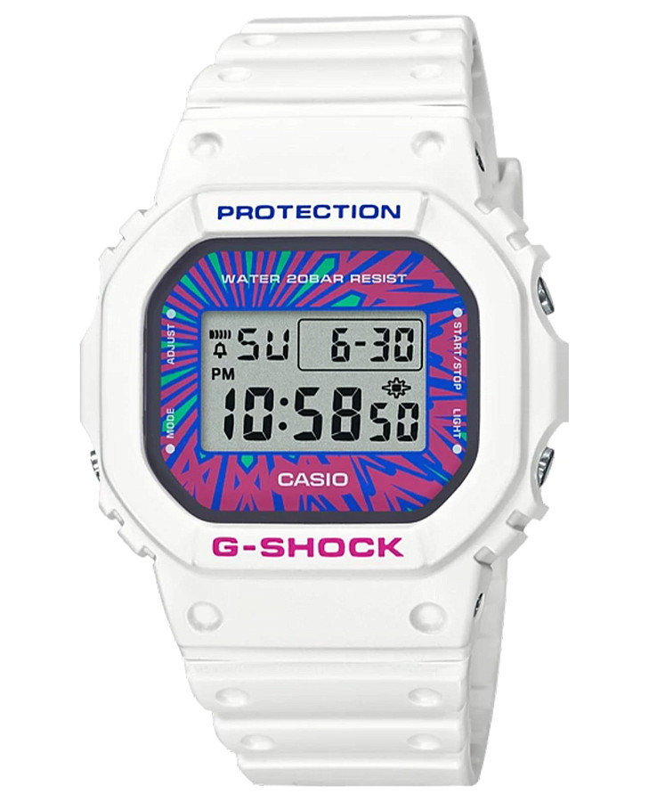 Часы Casio G-Shock DW-5600DN-7 — мужские, цветной