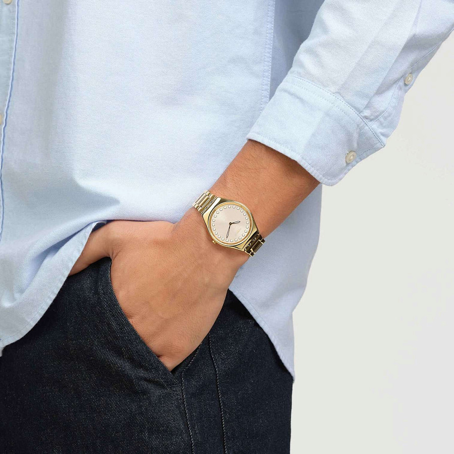 Часы Swatch Skin Irony SYXG126G — металл сталь, Швейцария
