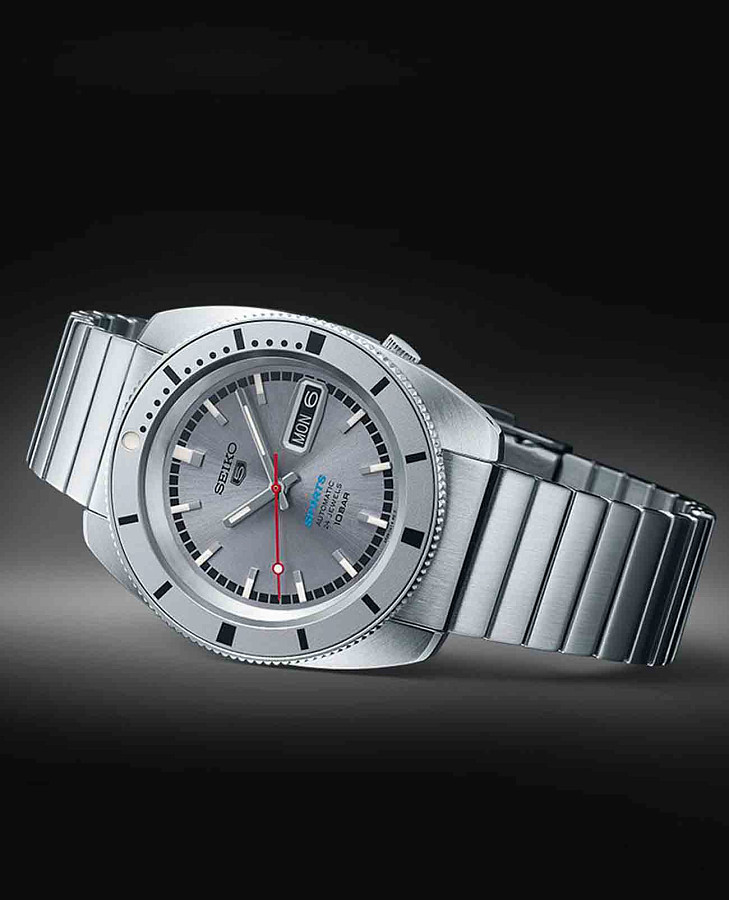 Часы Seiko 5 Sports SRPL03K1 — сталь металл, нержавеющая сталь