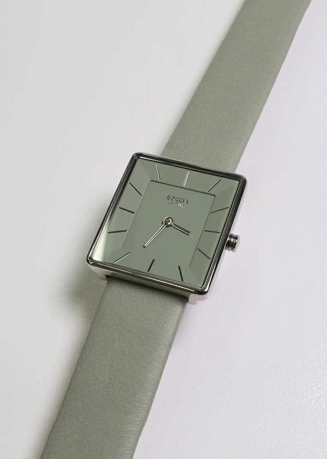Часы Boccia Titanium Rectangular 3351-07 — титан, Германия