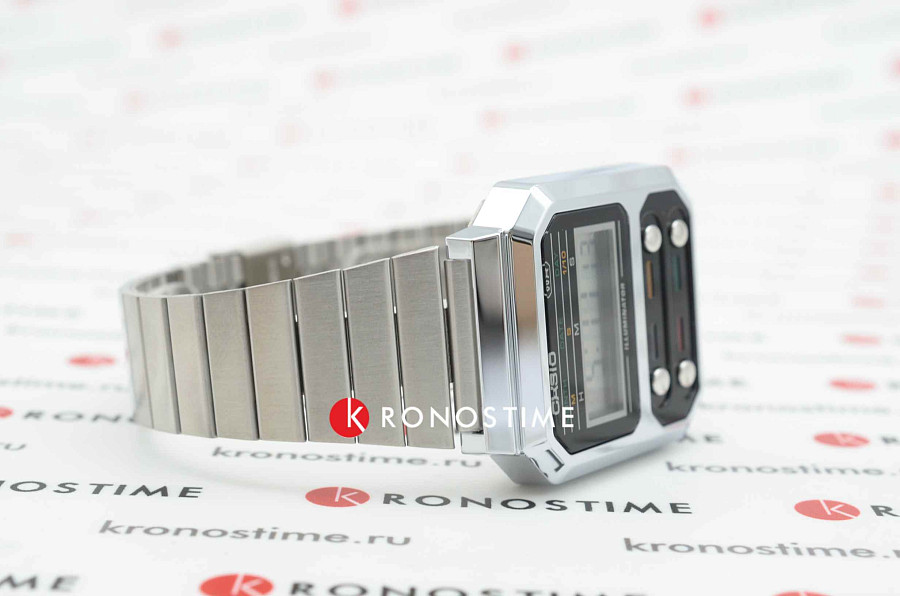 Часы Casio Vintage A100WE-1AEF — черный, кварцевые