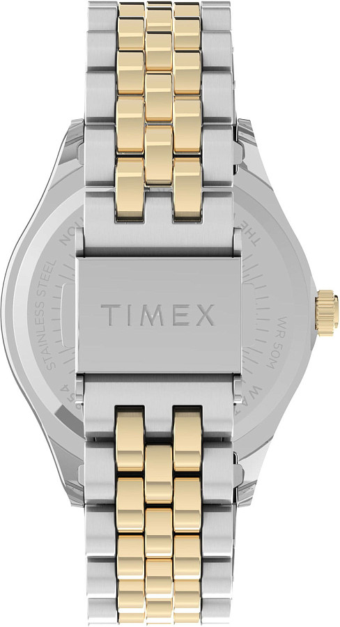 Часы Timex Waterbury Legacy TW2V31600 — женские, нержавеющая сталь с pvd-покрытием