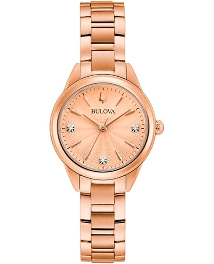 Часы Bulova Sutton 97P151 — женские, золотой