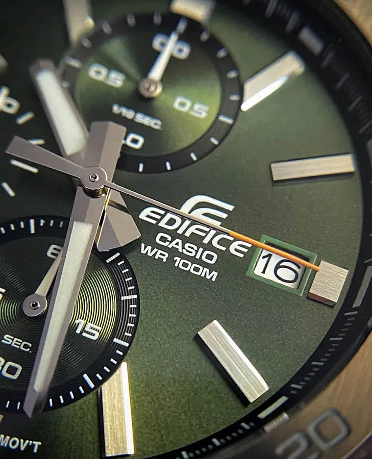 Часы Casio Edifice EFV-640DC-3AVUDF (EFV-640DC-3A) — Япония, кварцевые