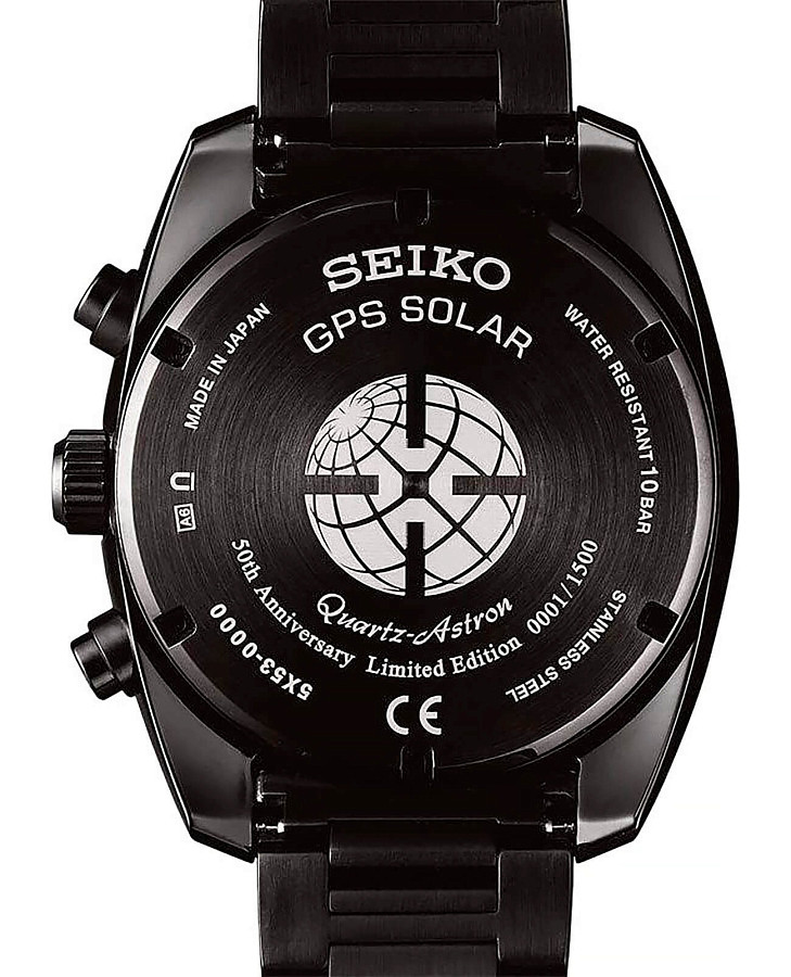 Часы Seiko Astron GPS Solar SSH023J1 — керамика металл сталь, Япония
