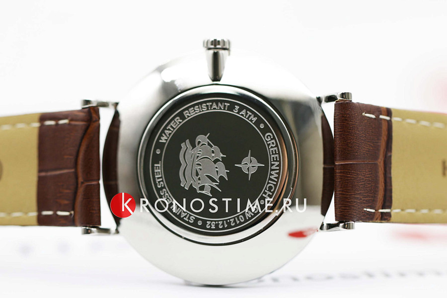 Часы Greenwich Anchor GW 012.12.32 — металл сталь, Англия
