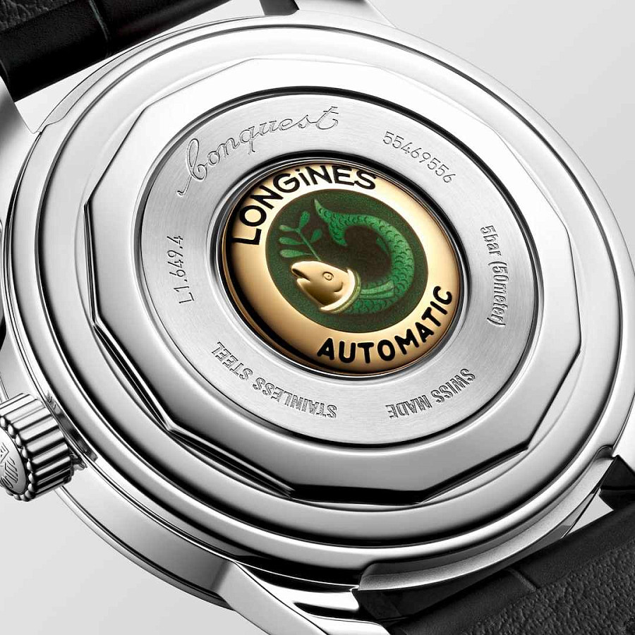 Часы Longines Conquest Heritage L1.649.4.92.2 — артикул L16494922