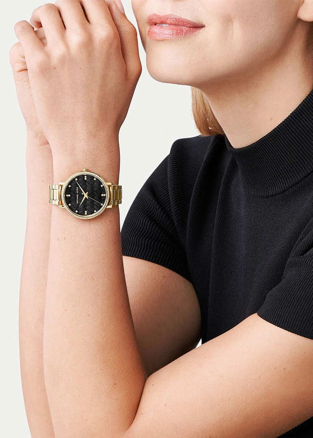 Часы Michael Kors Pyper MK4916 — кварцевые, сталь металл