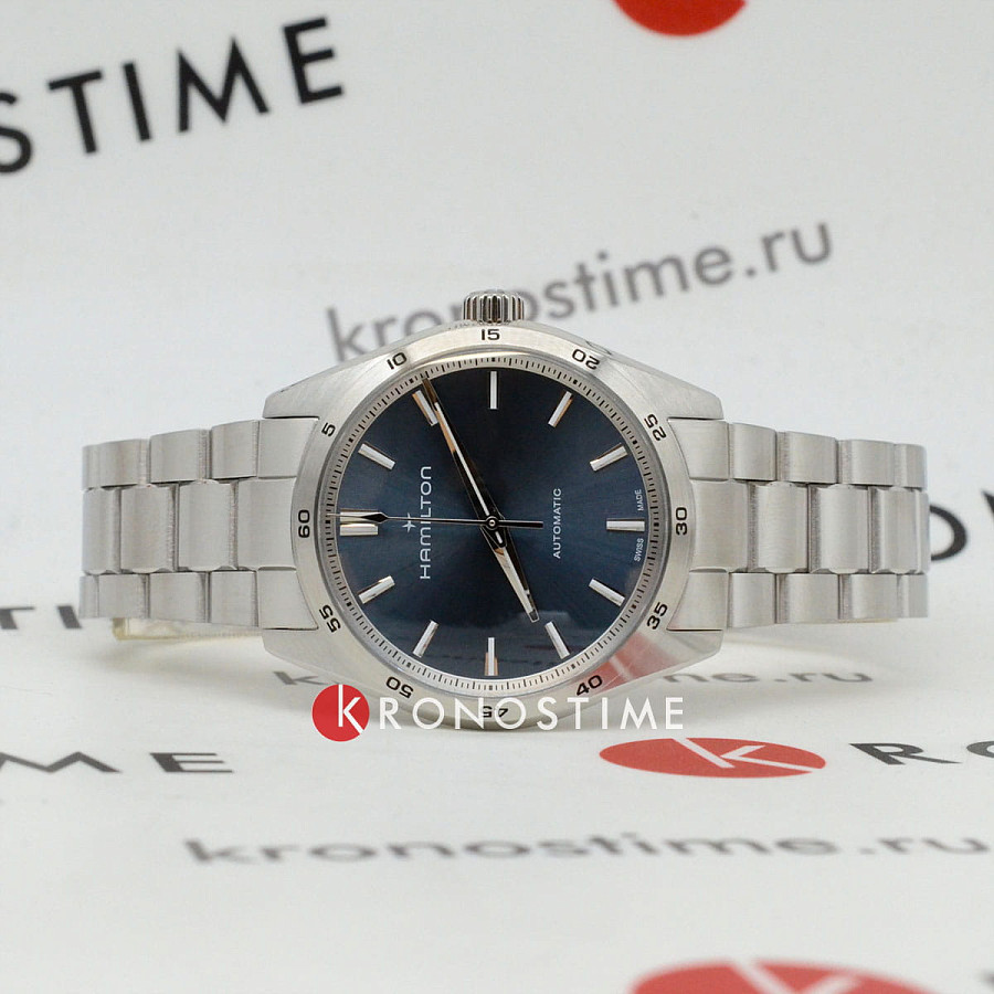 Часы Hamilton Jazzmaster Performer Auto H36235140 — механические, сталь металл