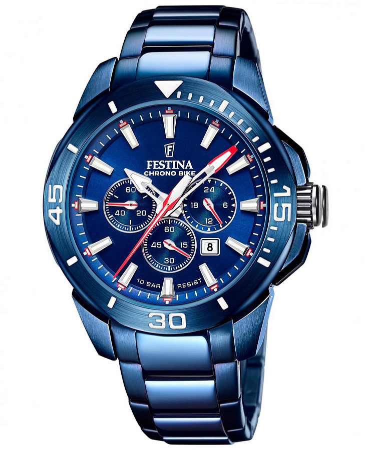 Часы Festina Chrono Bike F20643/1 — мужские, синий