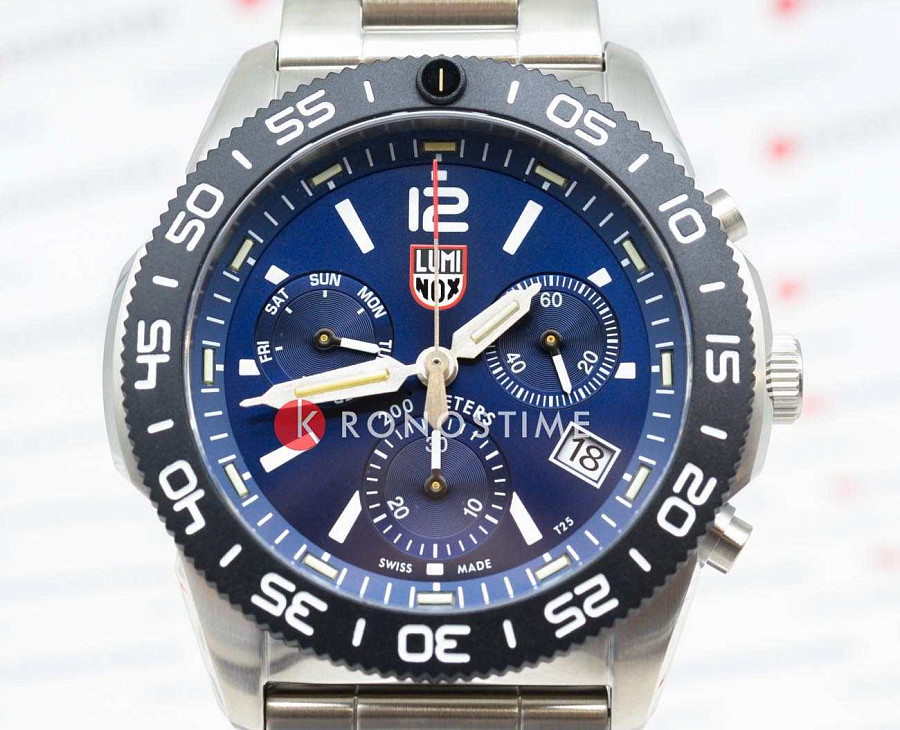 Часы Luminox Pacific Diver XS.3144 — металл сталь, Швейцария