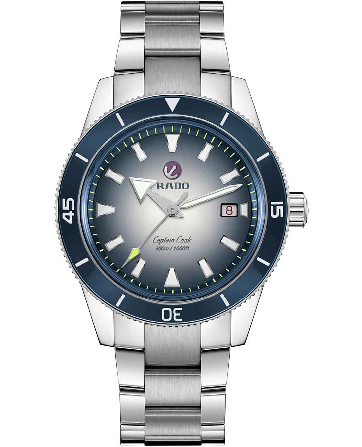 Часы Rado Captain Cook Automatic R32154208 — мужские, серый