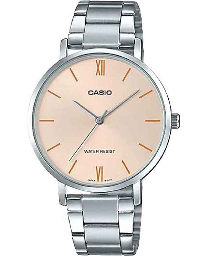 Часы Casio Collection LTP-VT01D-4B — женские, розовый