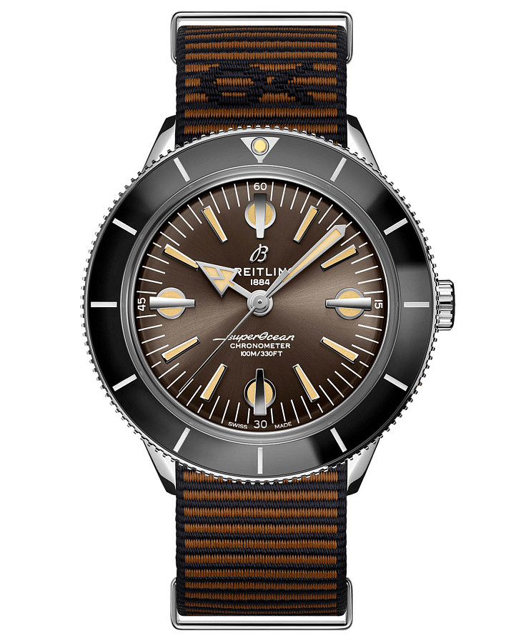 Часы Breitling Superocean Heritage ’57 Outerknown A103703A1Q1W1 — мужские, коричневый