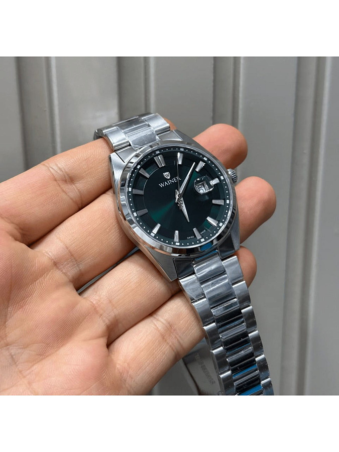 Часы Wainer WA.17200-E — кварцевые, металл сталь