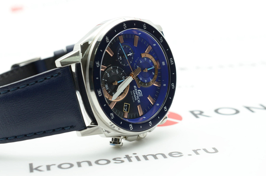 Часы Casio Edifice EFV-600L-2A — Япония, кварцевые