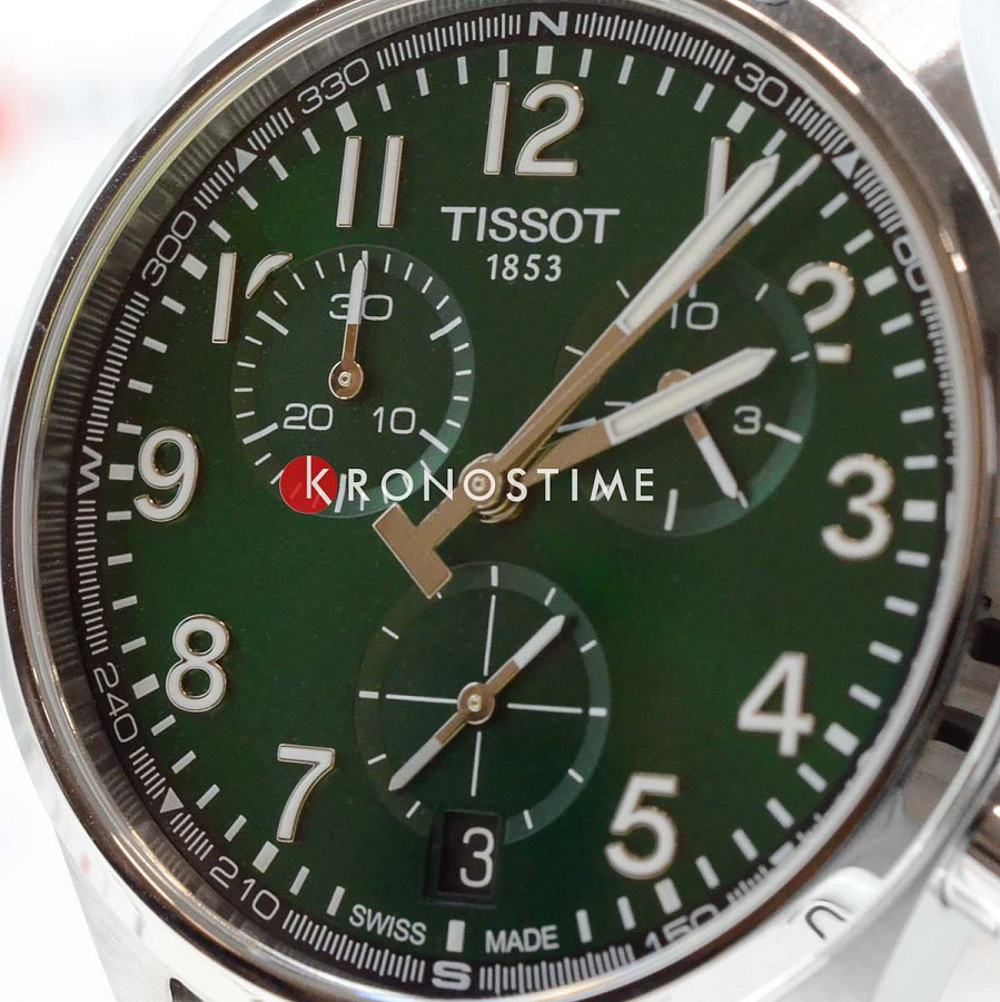 Часы Tissot Chrono L 42mm T116.417.16.092.00 — мужские, кожаный