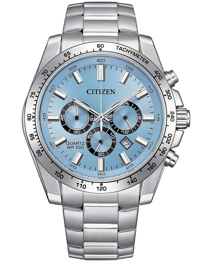 Часы Citizen Basic AN8230-59L — мужские, голубой