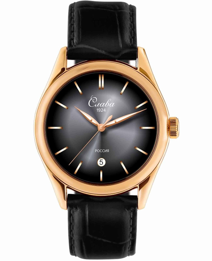 Часы Слава Сенат 2493522/300-2115 — мужские, коричневый