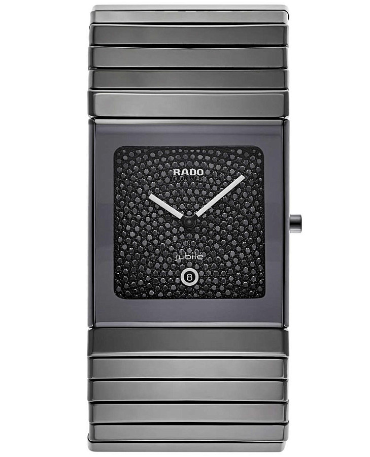 Часы Rado Ceramica R21718702 — мужские, черный