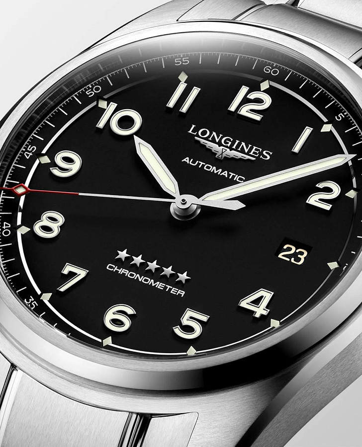 Часы Longines Spirit L3.810.4.53.6 — Швейцария, механические