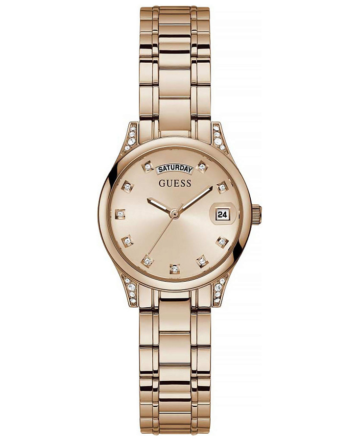 Часы Guess Mini Aura GW0385L3 — женские, золотистый