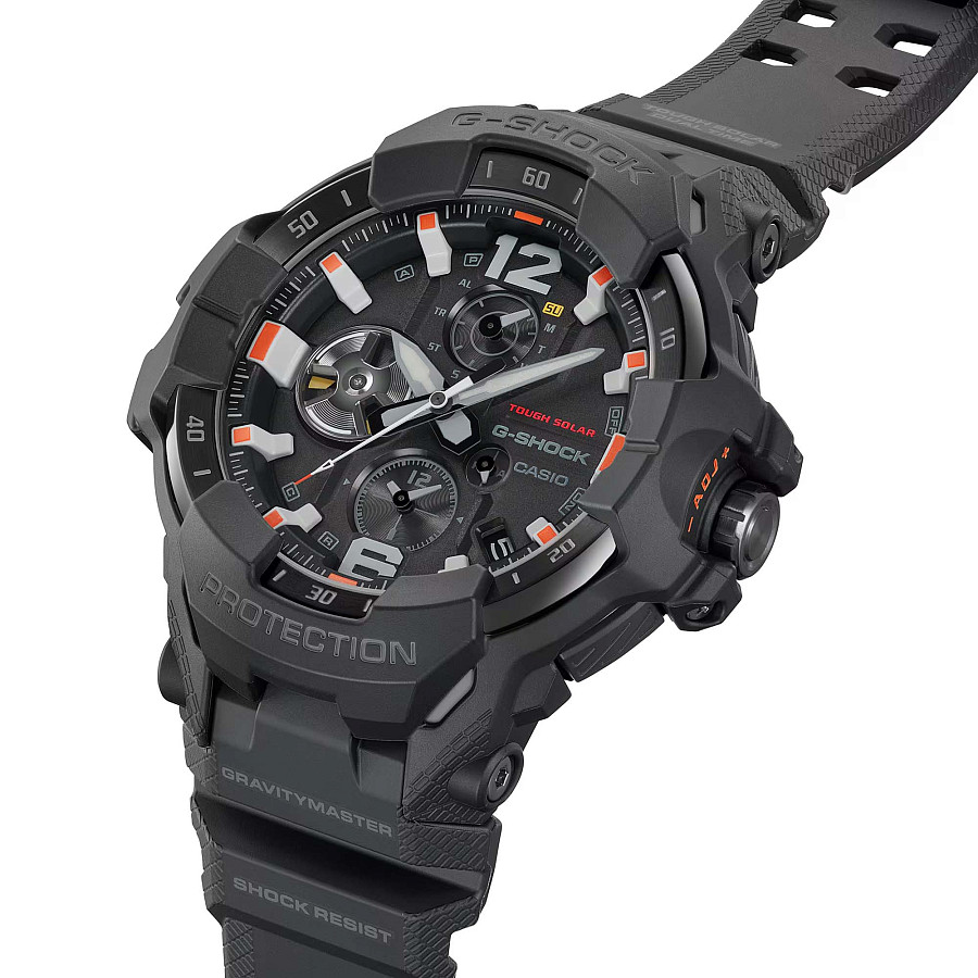 Часы Casio G-Shock GR-B300EC-1A — электронные, сталь пластик карбон