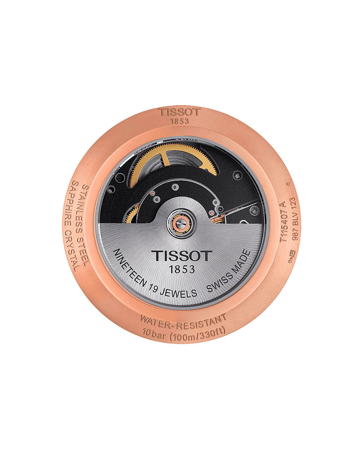 Часы Tissot T-Race Swissmatic T115.407.37.031.00 — металл сталь, Швейцария