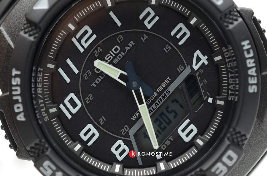 Часы Casio Collection AQ-S800W-1B — кварцевые, пластик