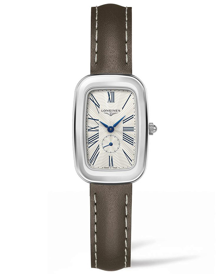 Часы Longines Equestrian Collection L6.141.4.71.2 — женские, бежевый