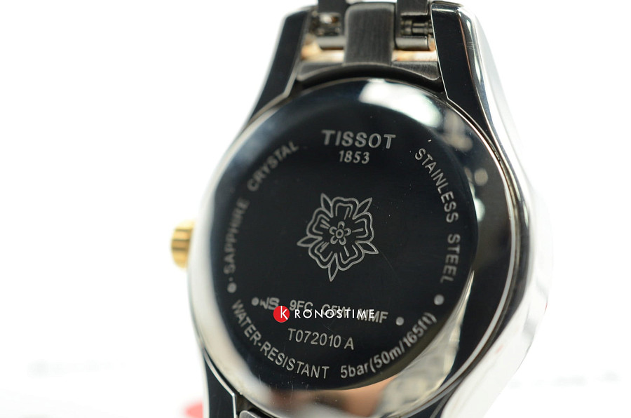 Часы Tissot Lady Small T072.010.22.298.00 — коричневый, сталь металл