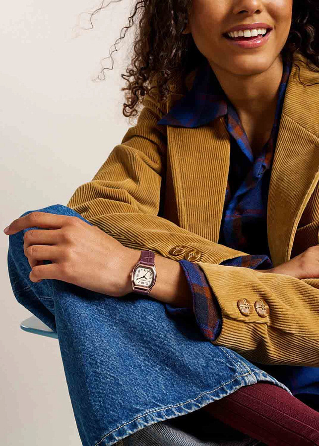 Часы Fossil Harlow ES5428 — сталь металл, США