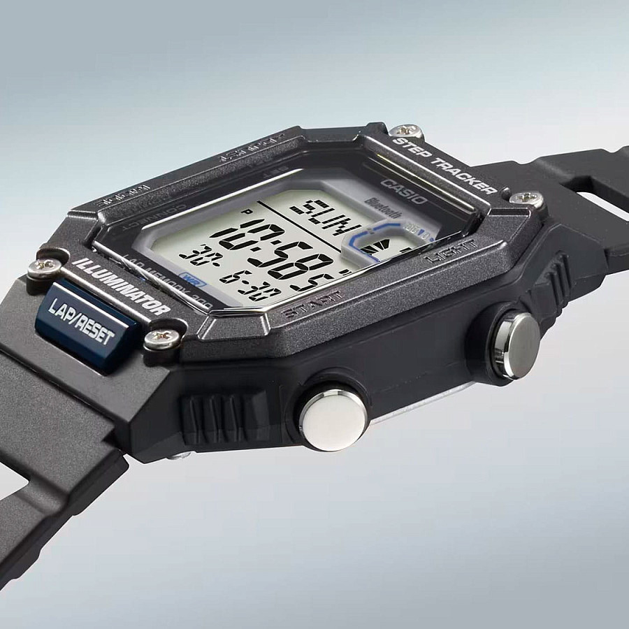 Часы Casio Collection WS-B1000-1AVDF (WS-B1000-1A) — пластик, Япония
