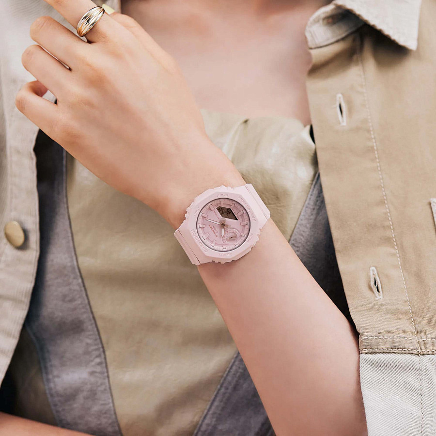 Часы Casio G-Shock GMA-S2100BA-4A — электронные, пластик