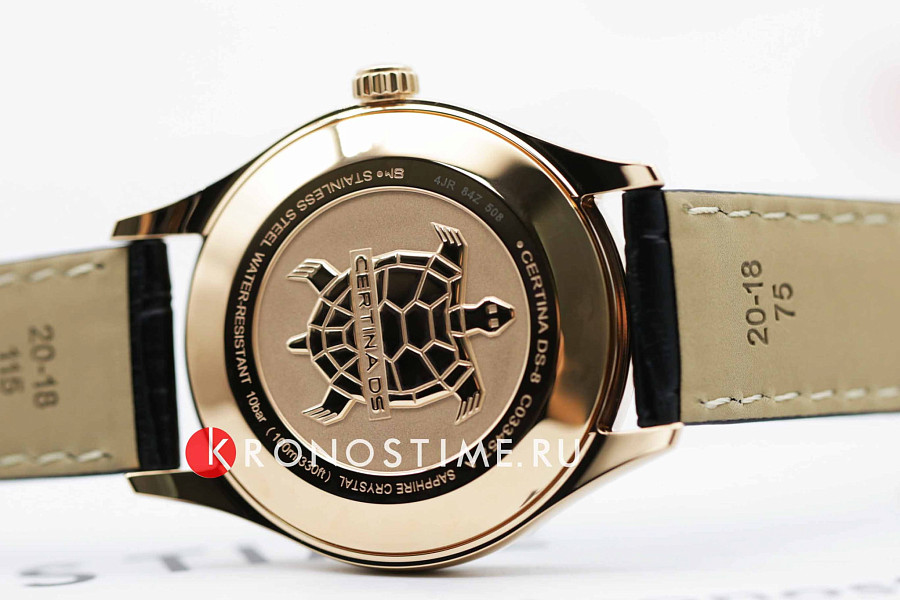 Часы Certina DS-8 Moon Phase C033.457.36.051.00 — сталь металл, Швейцария