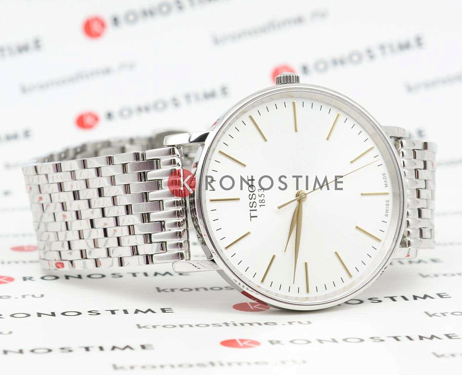 Часы Tissot Everytime Gent T143.410.11.011.01 — нержавеющая сталь, мужские