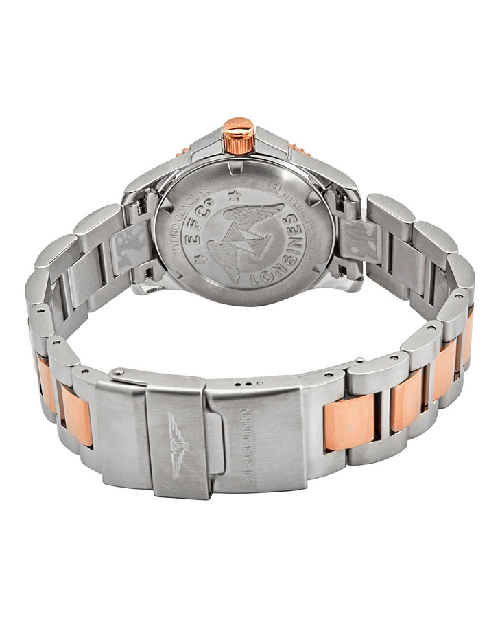 Часы Longines Hydroconquest L3.340.3.58.7 — кварцевые, металл сталь алюминий