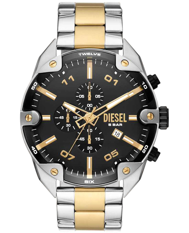 Часы Diesel Spiked DZ4627 — мужские, черный
