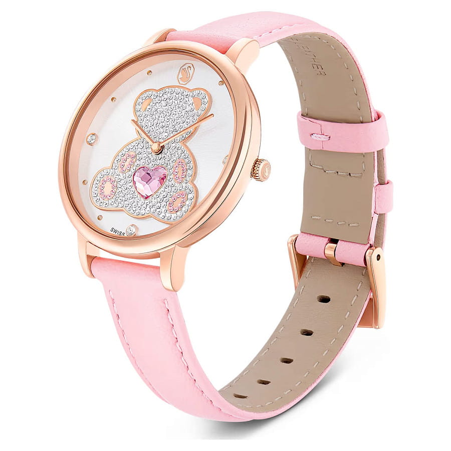 Часы Swarovski Teddy 5739838 — кварцевые, сталь металл