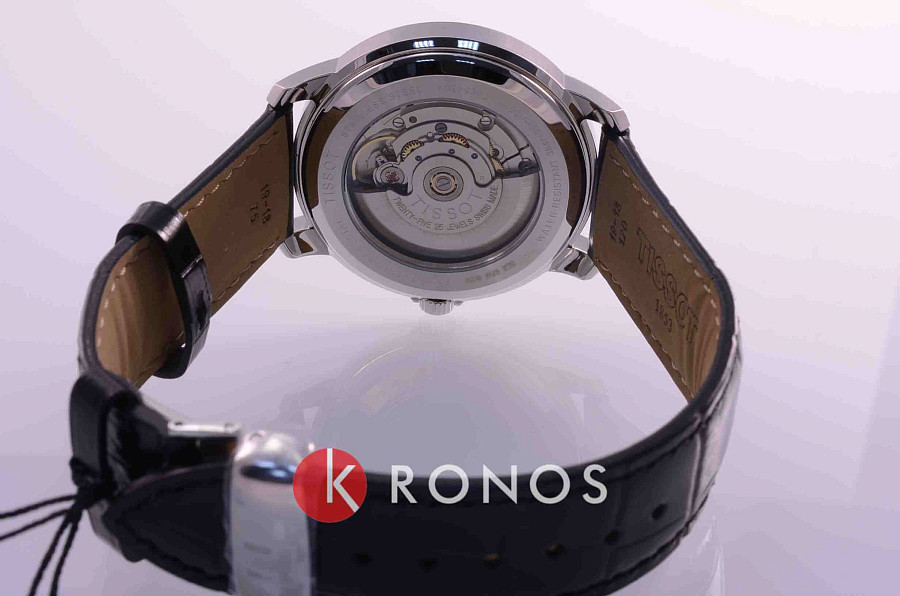 Часы Tissot Automatics III T065.430.16.051.00 — мужские, кожаный