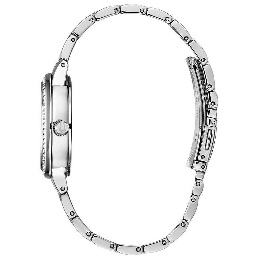 Часы Bulova Crystal Ladies 96L276 — сталь металл, США