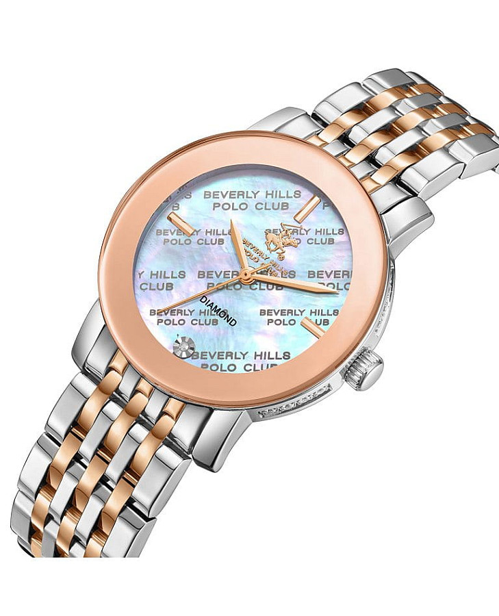 Часы Beverly Hills Polo Club BP3670C.520 — нержавеющая сталь с pvd-покрытием, женские