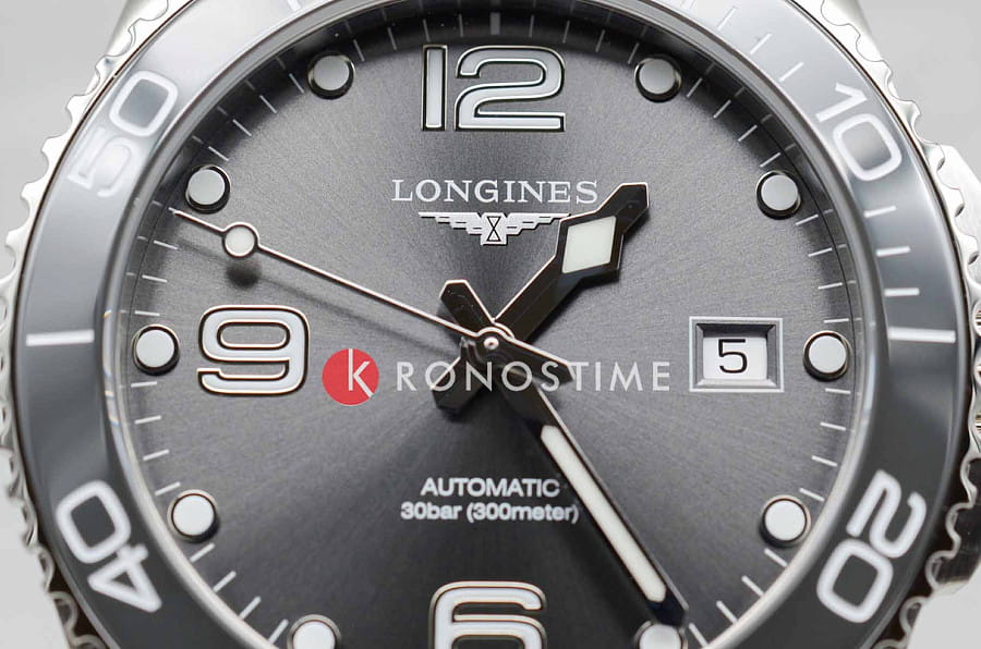Часы Longines HydroConquest L3.781.4.76.6 — нержавеющая сталь, мужские